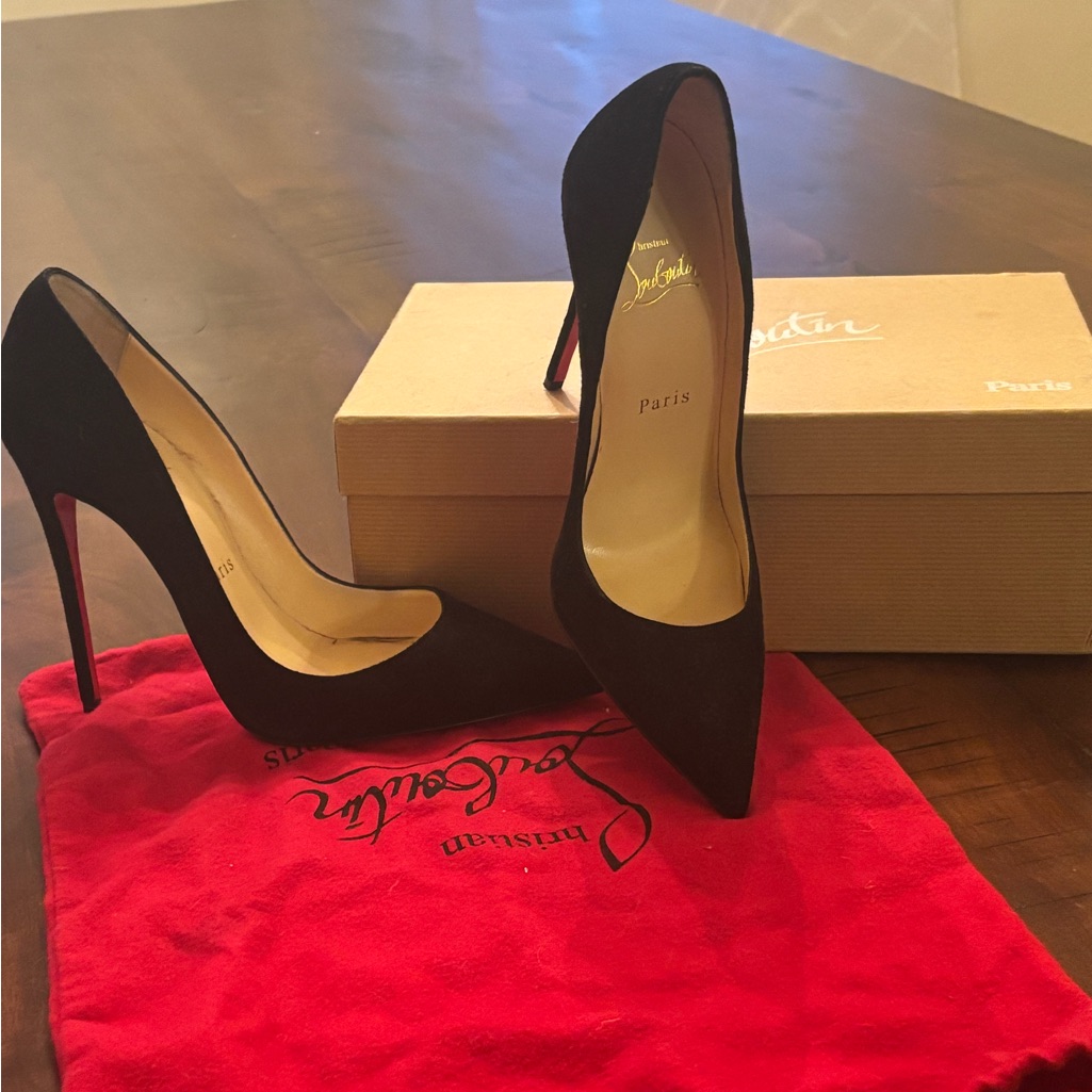 Christian Louboutin Black High Heel Pumps